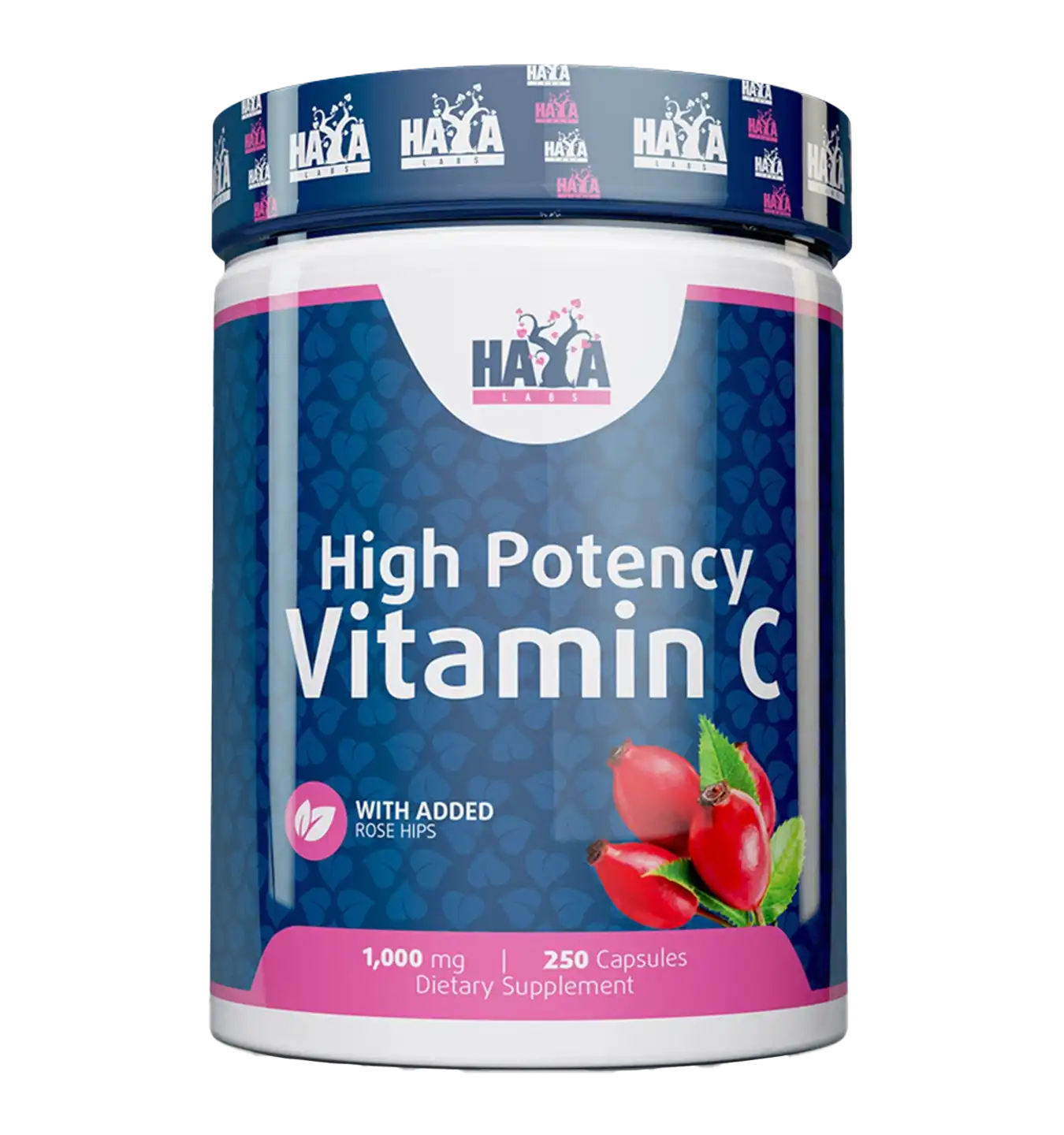Vitamin C With 1000mg Rose Hips - 250 caps
