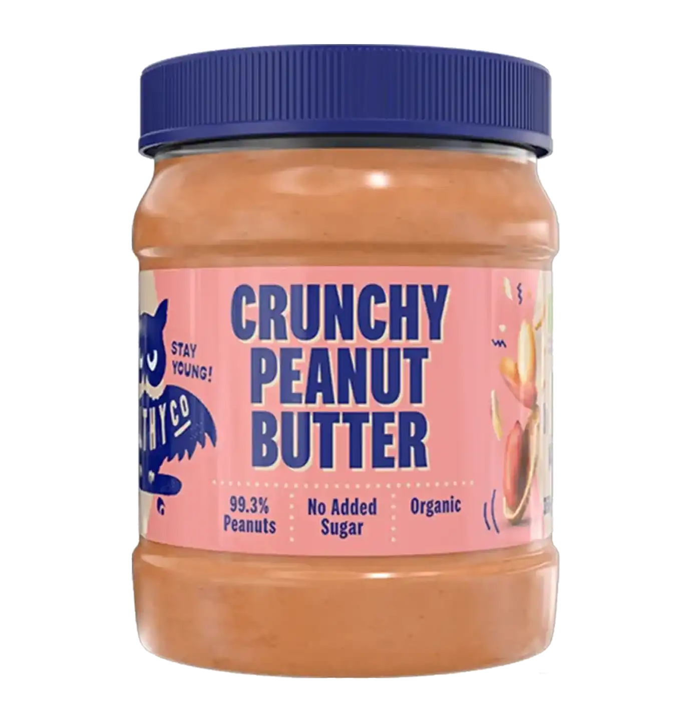 Organic Peanut Butter - 350 g / Crunchy