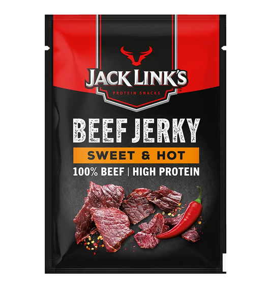 Beef Jerky - 1x 25 g / Sweet & Hot