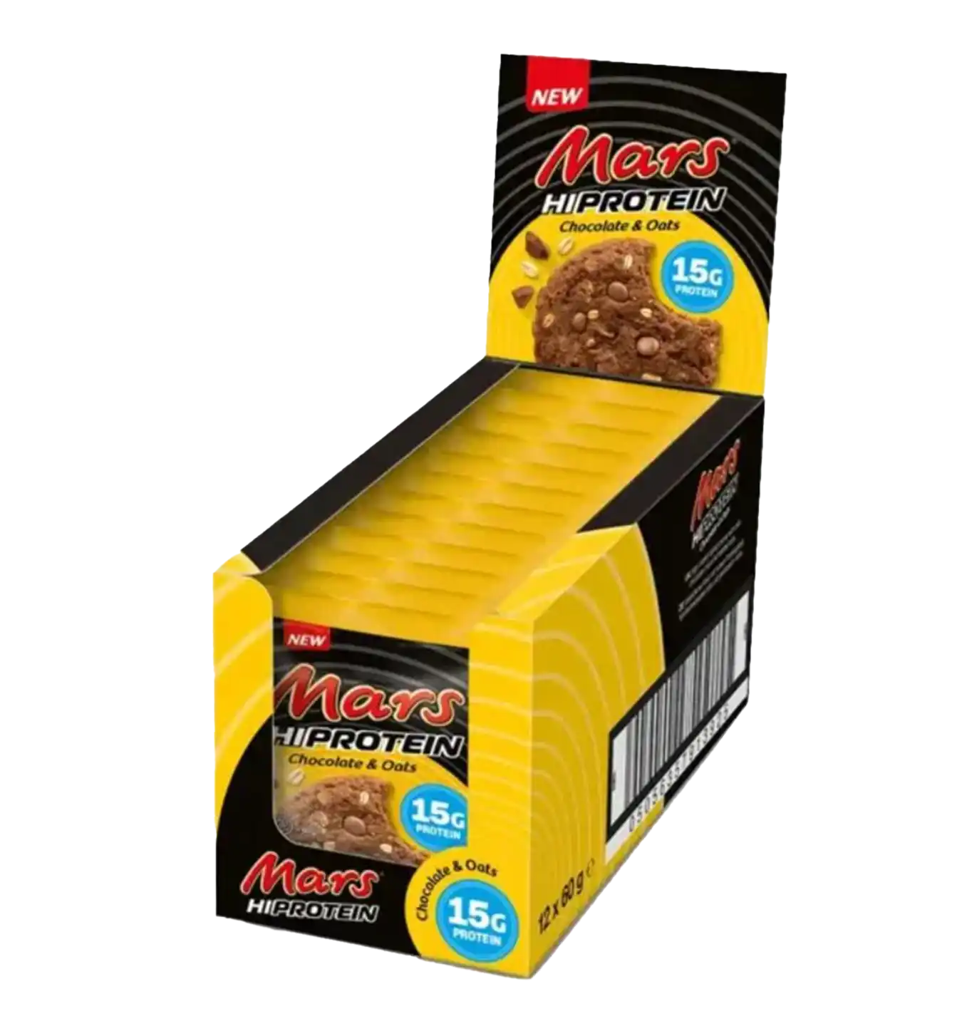 Mars High Protein Cookie - 12 cookies / Chocolate & Oats