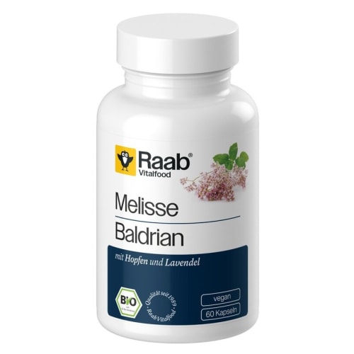 Lemon Balm Valerian Organic - 60 capsules