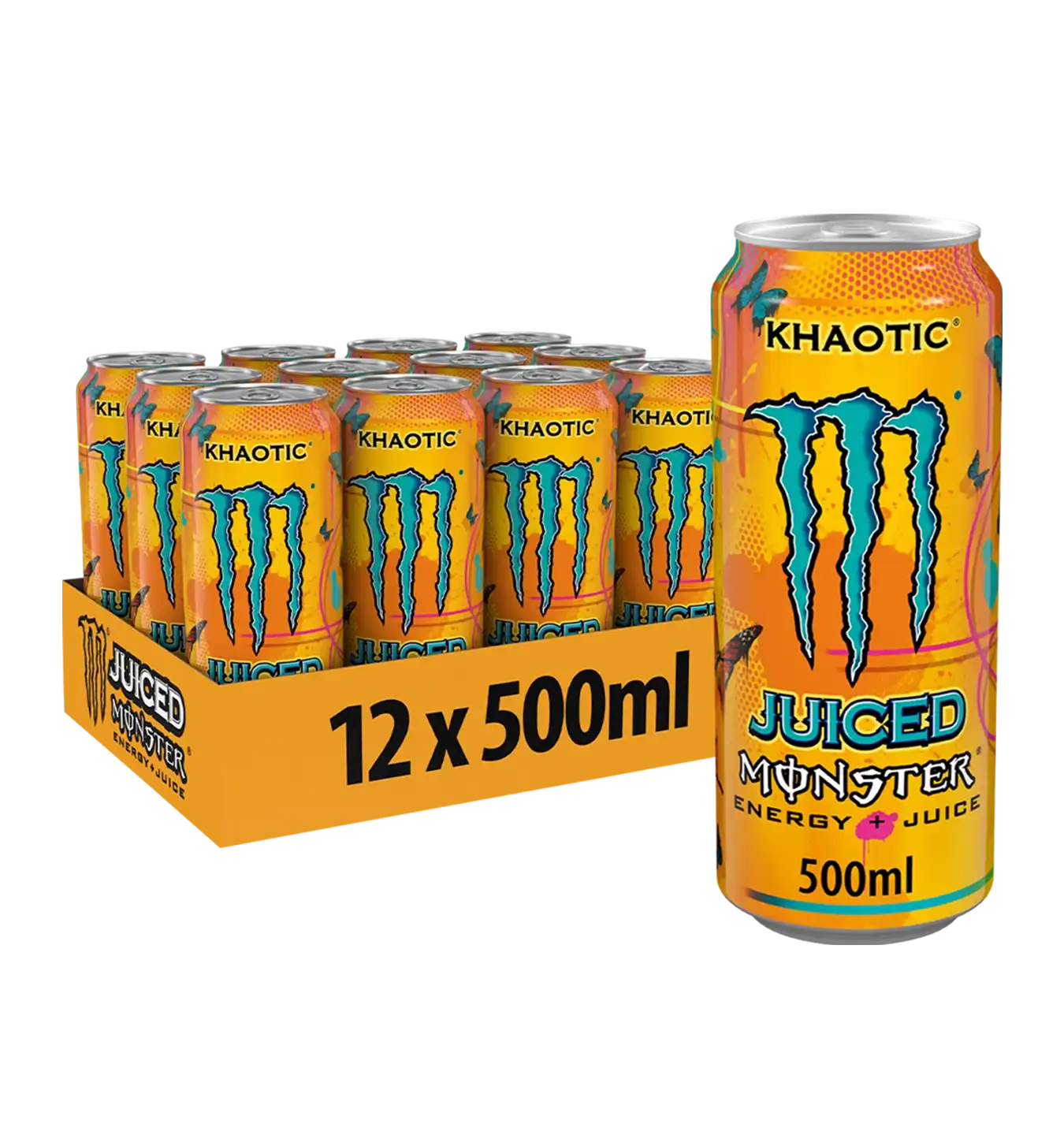 Monster Energy Khaotic - 12x 500 ml - Khaotic