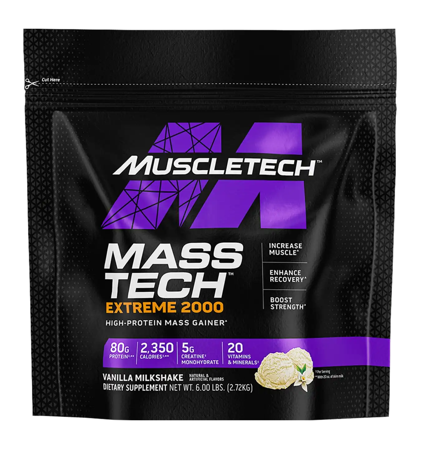 Mass Tech Extreme 2000 - 2720 g / Vanille