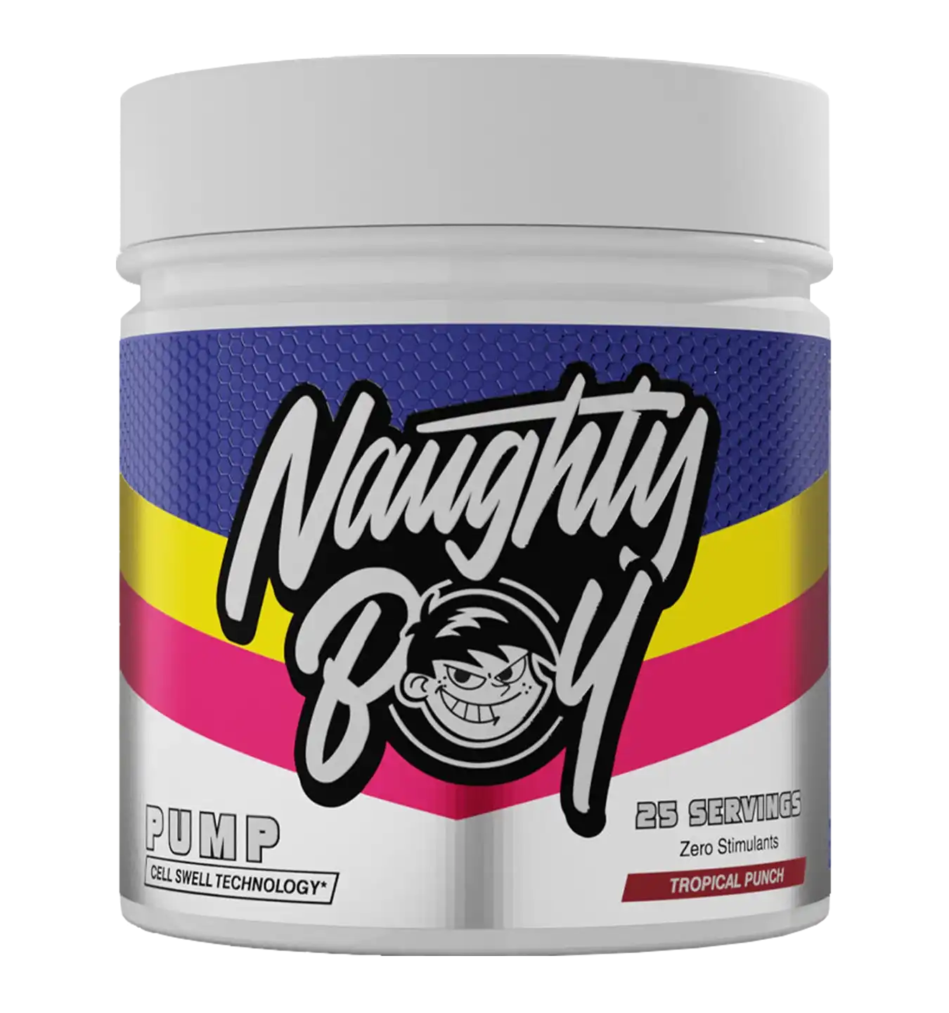 Naughty Boy Pump - 25 servings / Tropical Punch
