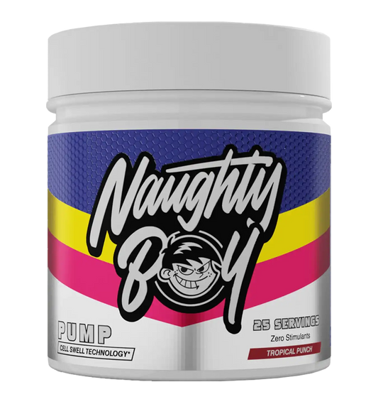 Naughty Boy Pump - 25 servings / Tropical Punch