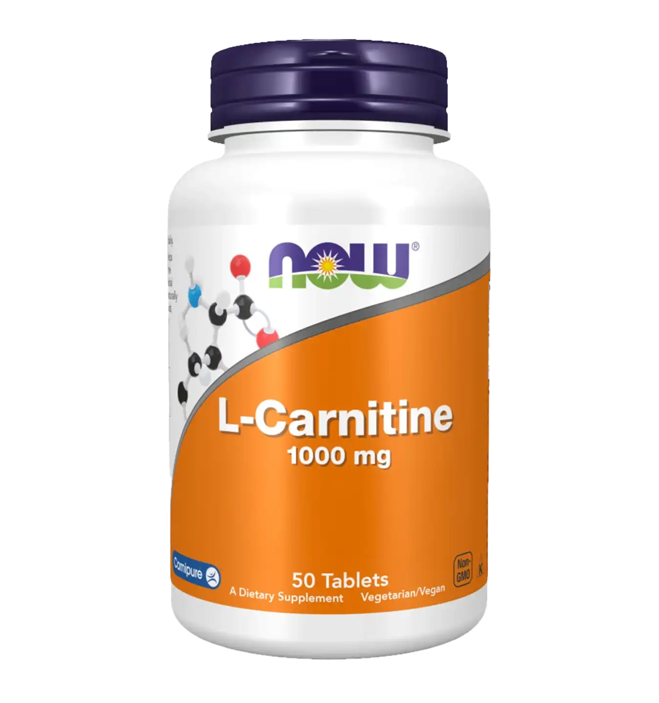 L-Carnitine 1000mg Now Foods - 50 tabl