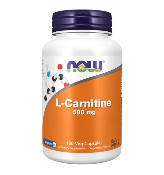 L-Carnitine 500mg - 180 v-caps
