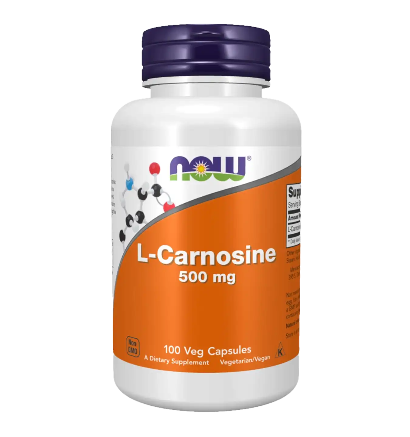 L-Carnosine 500mg - 100 v-caps