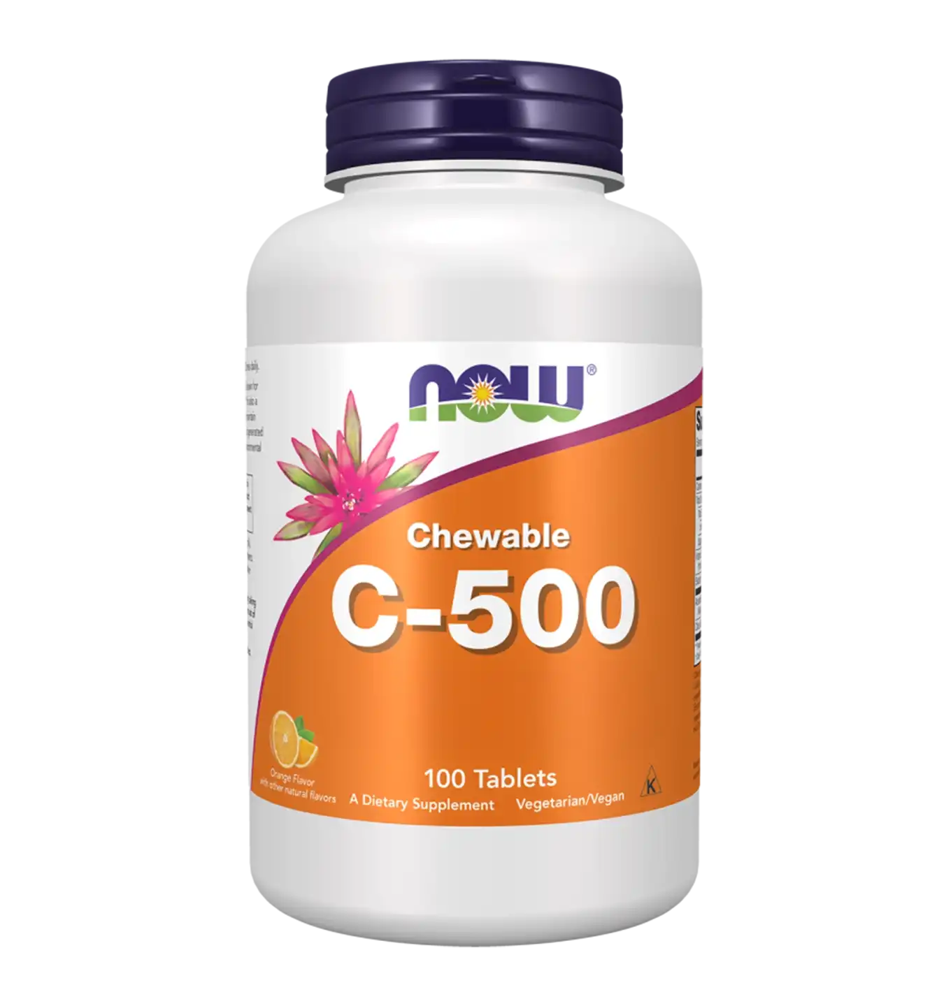 Vitamine C-500 Chewables - 100 lozenges / Orange