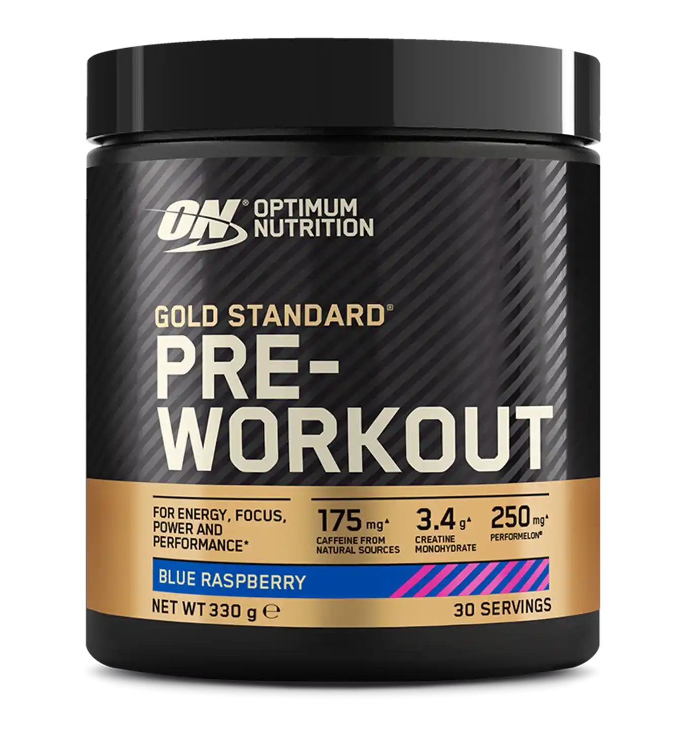 Gold Standard Pre-Workout - 330 g / Blue raspberry