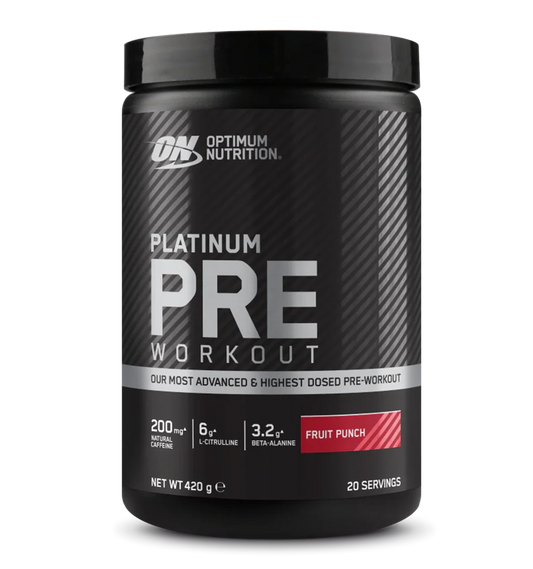 Platinum Pre Workout - 20 servings / Fruit Punch
