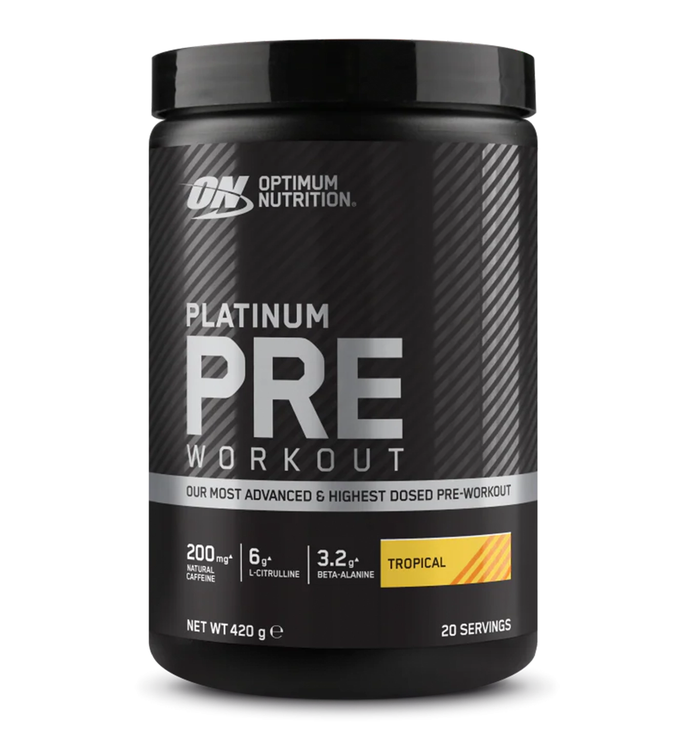 Platinum Pre Workout - 20 servings / Tropical