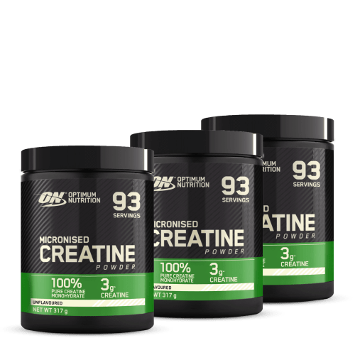 3x Micronized Creatine Powder - 317 g