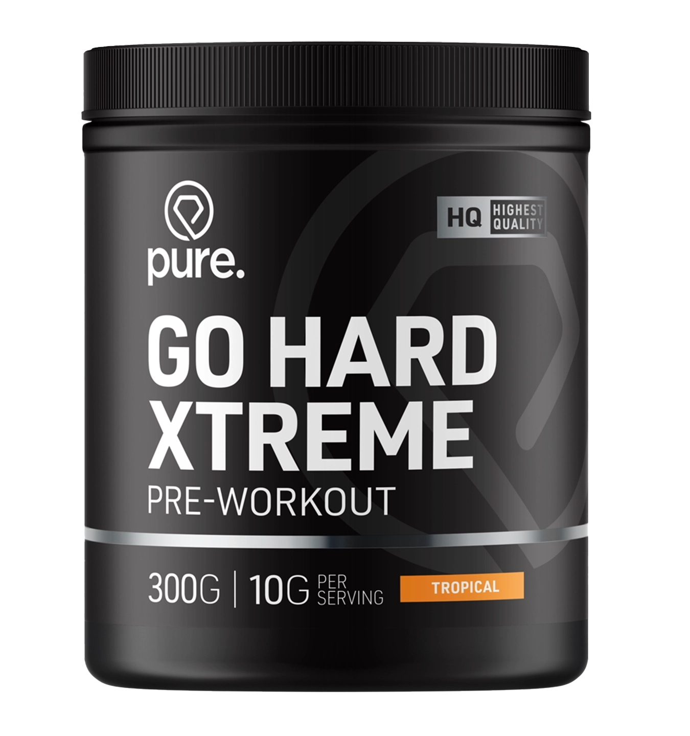 Go Hard Pre-Workout - 30 servings / Tropical