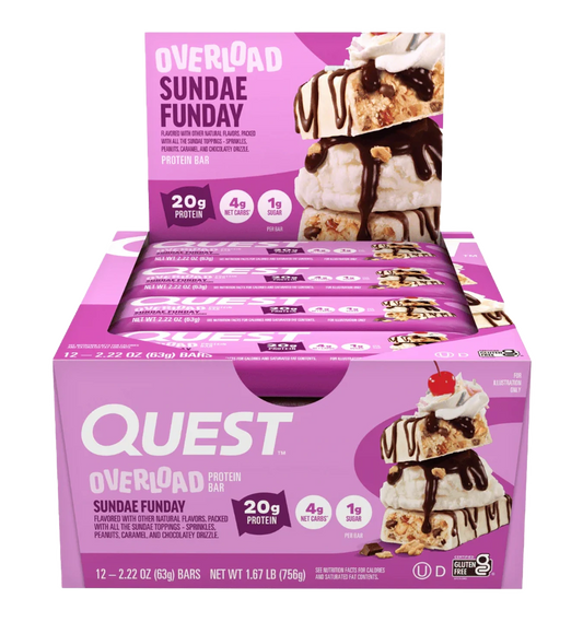 Overload Bars - 12 repen / Sundae Funday