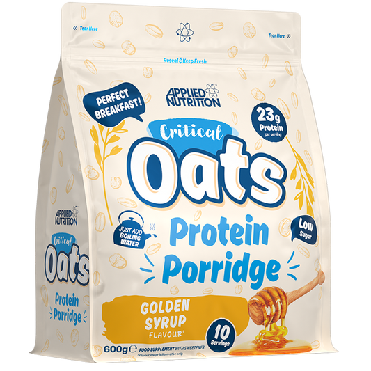 Applied Nutrition Critical Oats Protein Porridge Golden Syrup