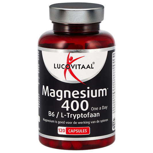 Lucovitaal Magnesium 400mg B6 / L-Tryptofaan - Standaard