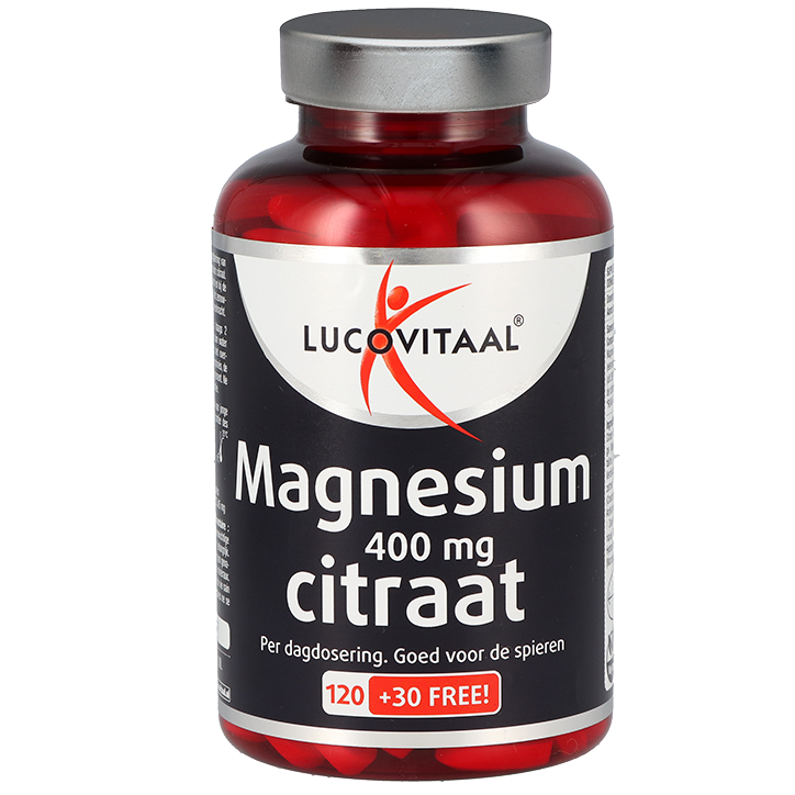 Lucovitaal Magnesium Citraat 400mg - 150 tabletten