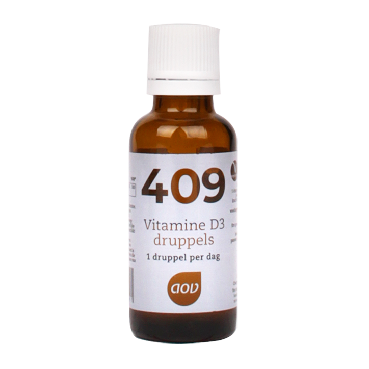 AOV 409 Vitamine D3 Druppels 25mcg