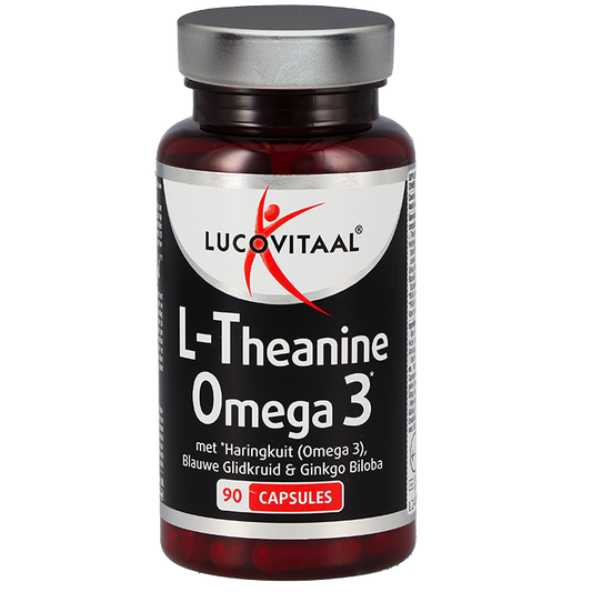 Lucovitaal L-Theanine Omega-3 - 90 Capsules