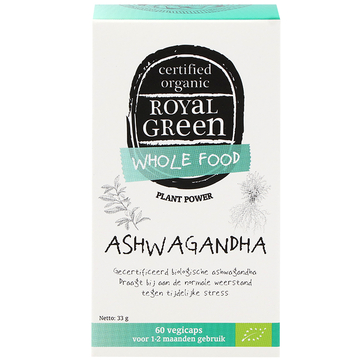 Royal Green Ashwagandha Bio - 60 capsules