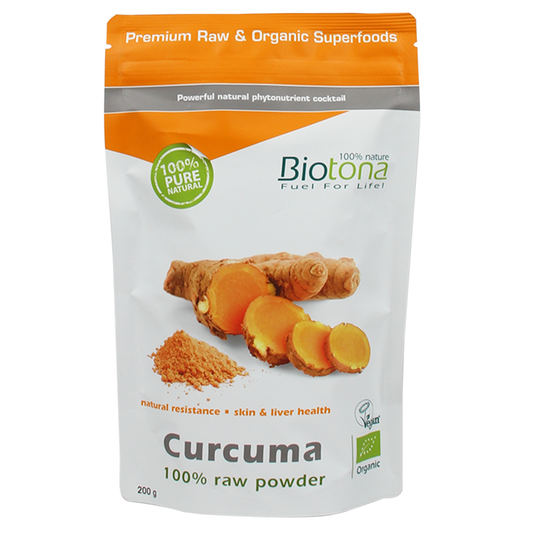 Biotona Curcuma Raw Poeder BIO
