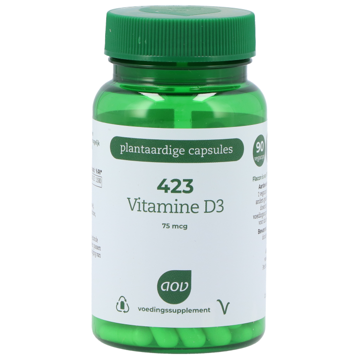 AOV 423 Vitamine D3, 75mcg (90 Capsules)