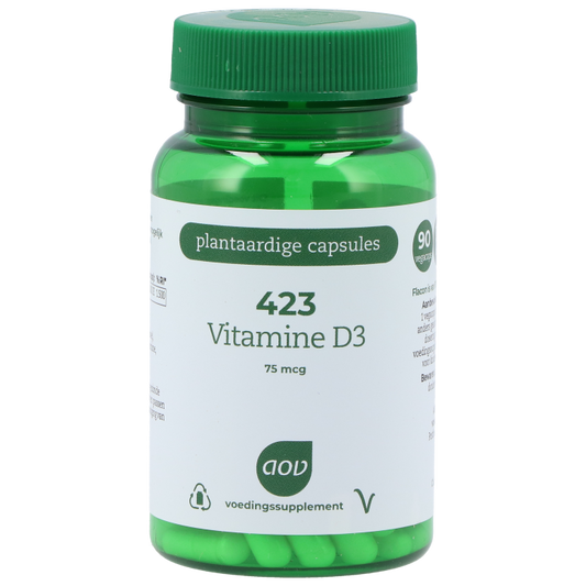 AOV 423 Vitamine D3, 75mcg (90 Capsules)