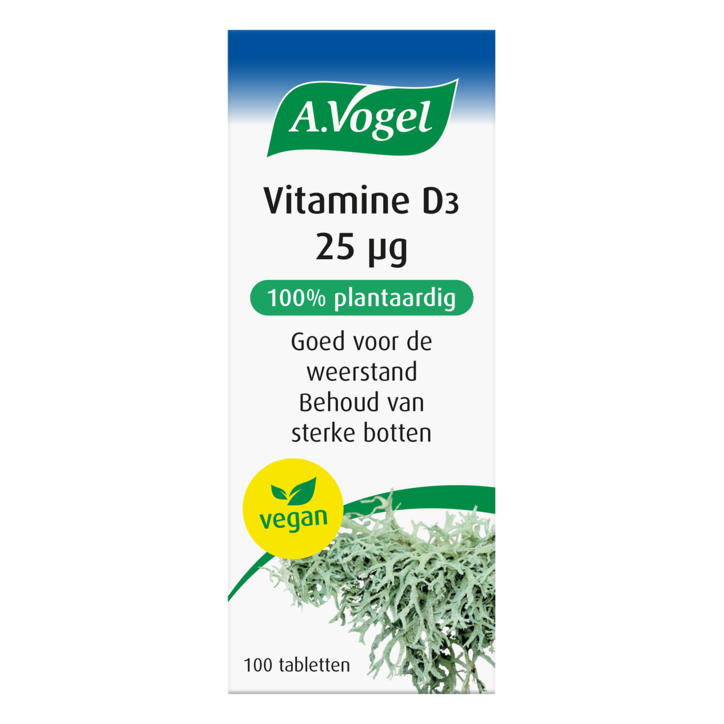 A.Vogel Vitamine D3 25 mcg (100 Tabletten)