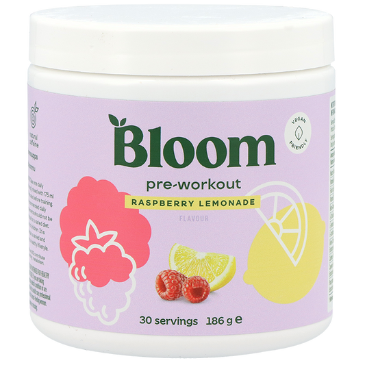 Bloom Pre-Workout Raspberry Lemonade - 186g