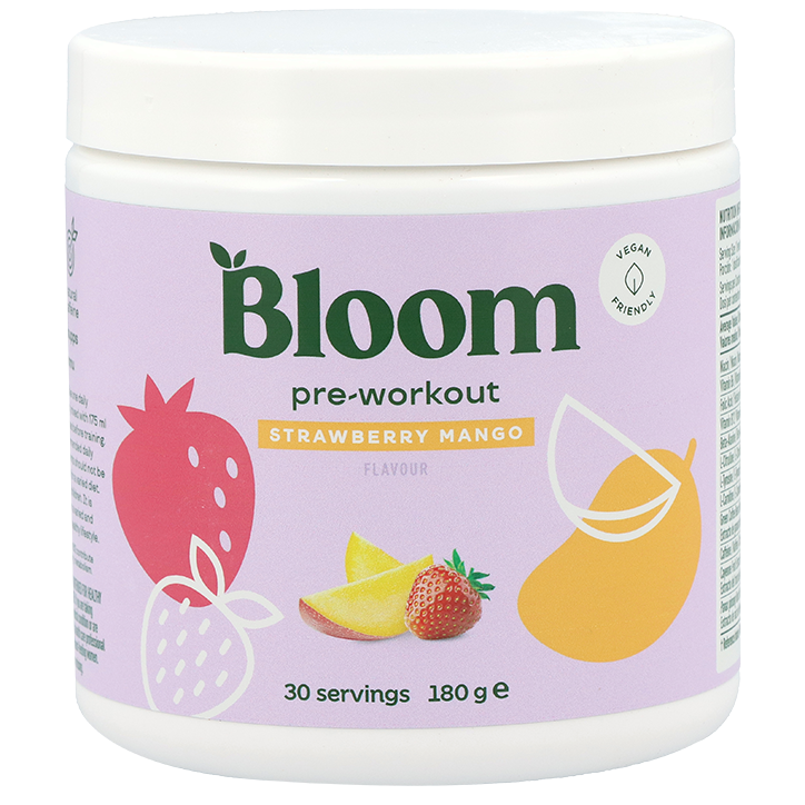 Bloom Pre-Workout Strawberry Mango - 180g