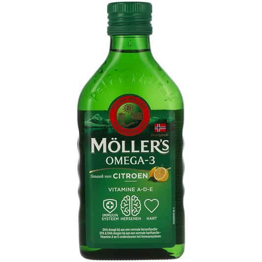 Moller's Möller's Omega-3 Levertraan Citroen - Standaard