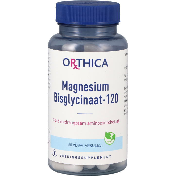 Orthica Magnesium Bisglycinaat 120 (60 Capsules)