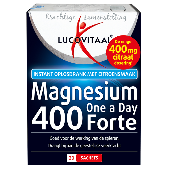 Lucovitaal Magnesium Forte, 400mg - Standaard