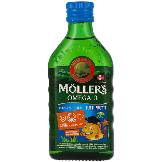 Moller's Möller's Omega-3 Levertraan Tutti Frutti - Standaard