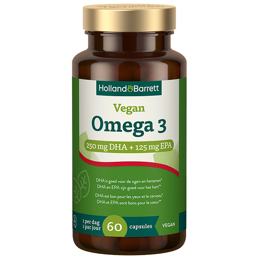 Vegan Omega-3 met DHA en EPA - 60 capsules