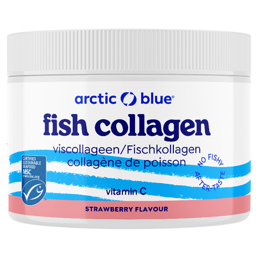 Arctic Blue Viscollageen Aardbeiensmaak - 150g