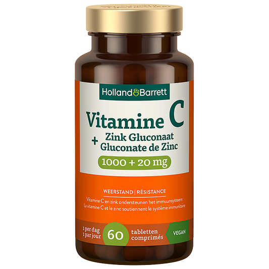 Vitamine C + Zink Gluconaat
