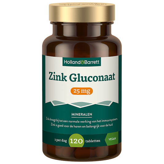 Zink Gluconaat 25 mg - Standaard