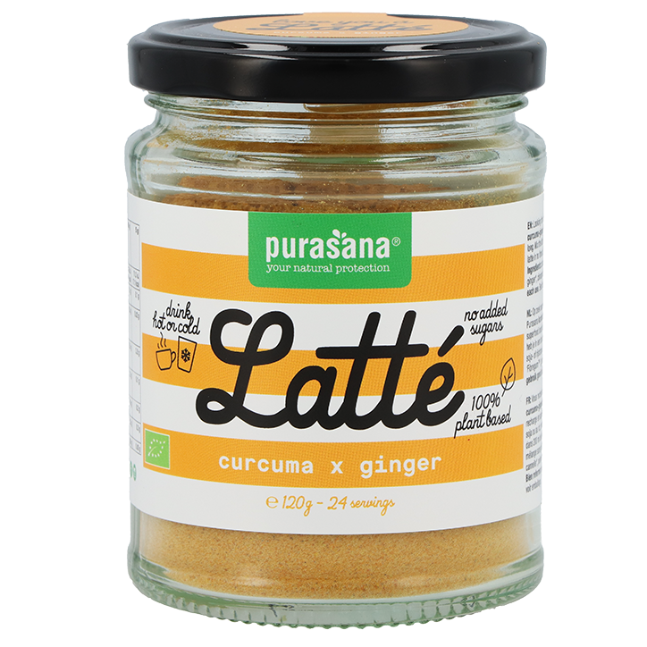 Glutenvrij | Purasana Latte Curcuma x Ginger