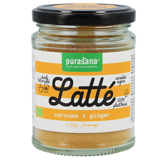 Glutenvrij | Purasana Latte Curcuma x Ginger