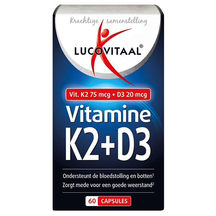 Lucovitaal Vitamine K2 + D3 - Standaard