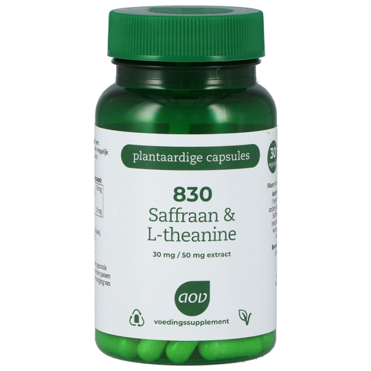 AOV 830 Saffraan & L-theanine