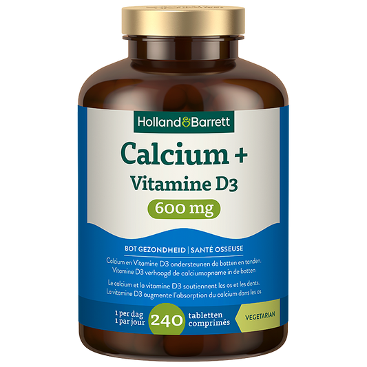 Calcium + Vitamine D3 600 mg - Standaard