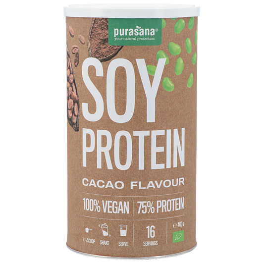 Purasana Vegan Soy Protein Cacao - 400g