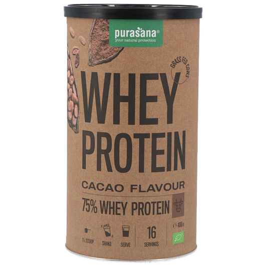 Purasana Whey Protein Powder Cacao - 400g