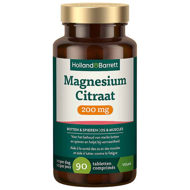 Magnesium Citraat 200 mg - 90 tabletten