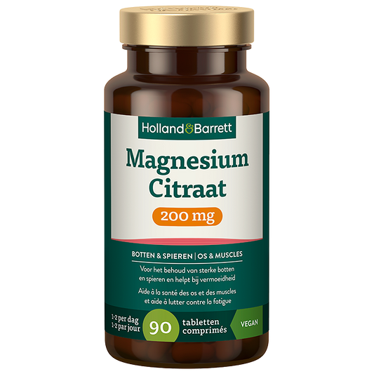 Magnesium Citraat 200 mg - 90 tabletten