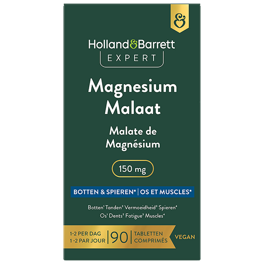 Expert Magnesium Malaat 150mg - 90 tabletten