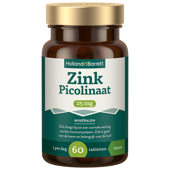 Zink Picolinaat 25mg - 60 tabletten